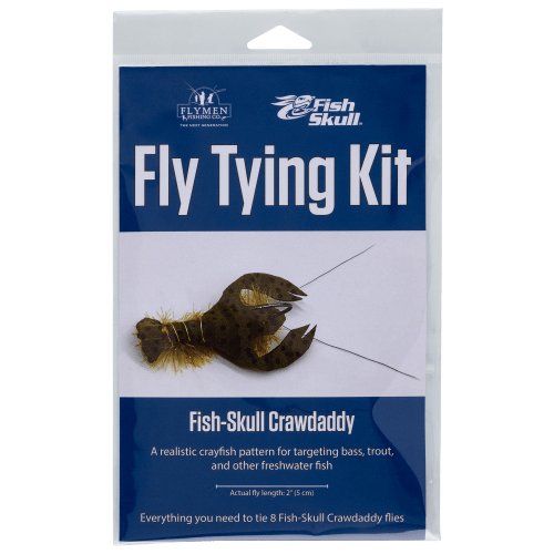 Flymen Fishing Company Fish-Skull Crawdaddy Fly Tying Kit