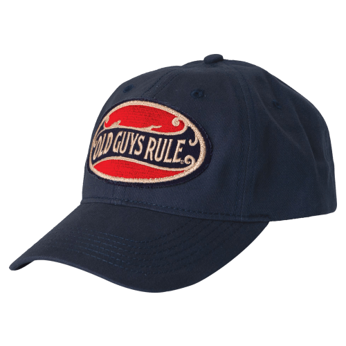Old Guys Rule Better Oval Cap