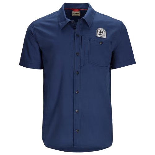 Simms Shop Pines Logo Short-Sleeve Shirt for Men