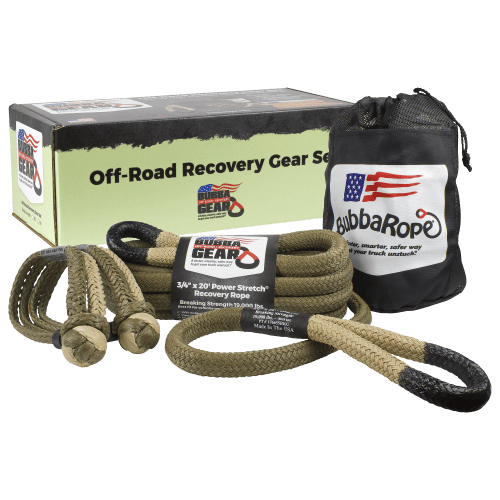 Bubba Rope Off-Road Jeep Recovery Gear Set