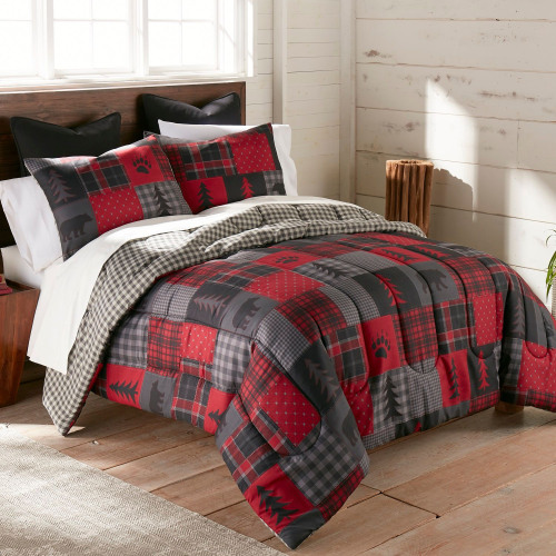 Donna Sharp Red Forest Comforter Set