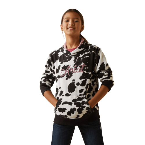 Ariat Cowhide Hoodie for Girls