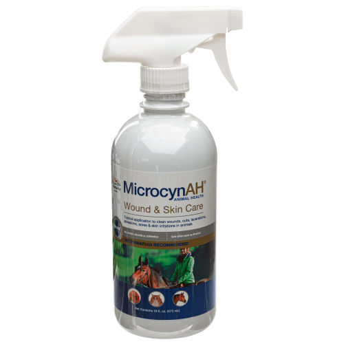 MicrocynAH Wound and Skin Care Topical Spray for Animals