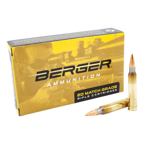 Berger .223 Remington 77 Grain Centerfire Rifle Ammo