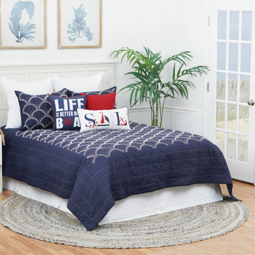 C&F Home Scallop Quilt Set