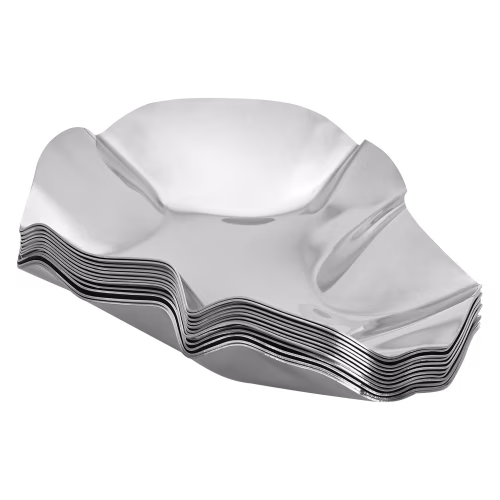 Outset Stainless Steel Grilling Oyster Shells 12-Pack