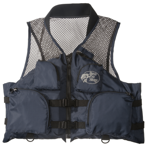 Bass Pro Shops Deluxe Mesh Fishing Life Vest for Adults
