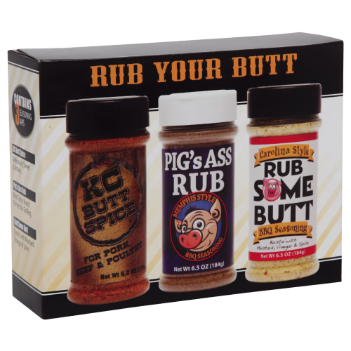 Rub Your Butt BBQ Seasoning 3-Pack