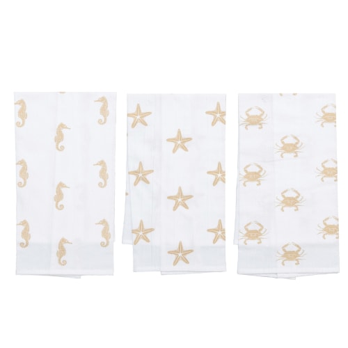 C&F Home Seaside Splendor Kitchen Towel 3-Piece Set