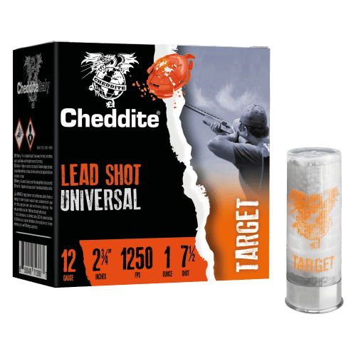 Cheddite Lead Shot Universal Target Shotgun Shells