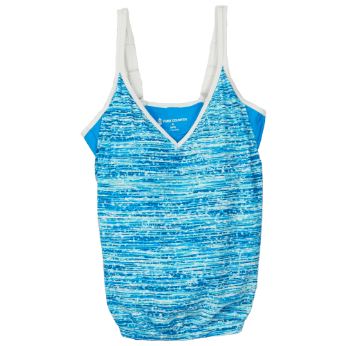 Free Country V-Neck Tankini Top for Ladies