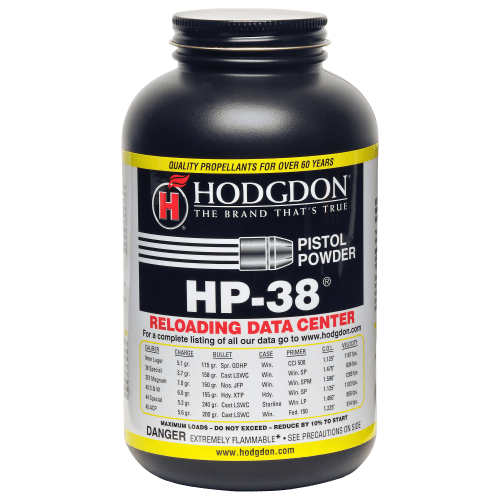 Hodgdon HP-38 Smokeless Pistol Powder