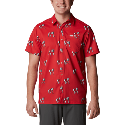 Columbia Collegiate PFG Super Slack Tide Shirt for Men