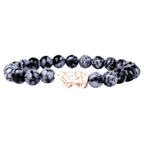 fahlo Venture Track-A-Bear Papillae Stone Bracelet