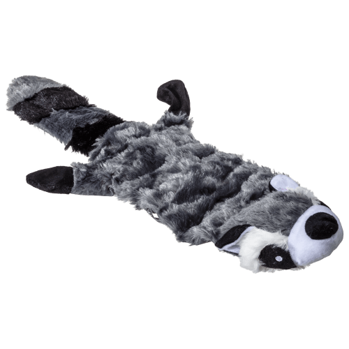 Hyper Pet Critter Skinz Super Squeaker XL Raccoon Dog Toy