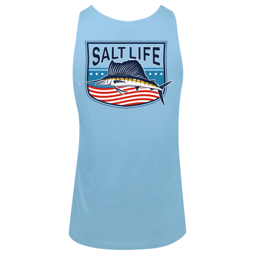 Salt Life Freedom Sail Tank Top for Men