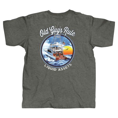 Old Guys Rule Liquid Assets Short-Sleeve T-Shirt for Men