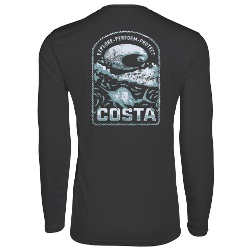 Costa Del Mar Tech Frenzy Long-Sleeve T-Shirt for Men