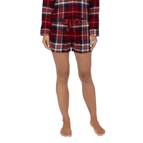 Natural Reflections Flannel Pajama Shorts for Ladies