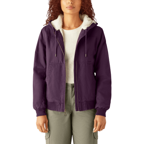 Dickies Sherpa Duck Bomber Jacket for Ladies