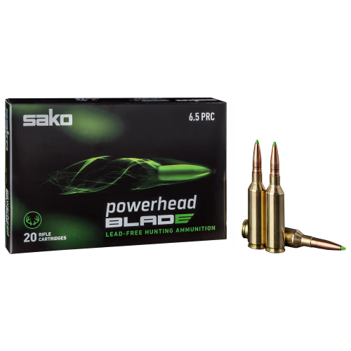 Sako Powerhead Blade 6.5 PRC 120 Grain Centerfire Rifle Ammo