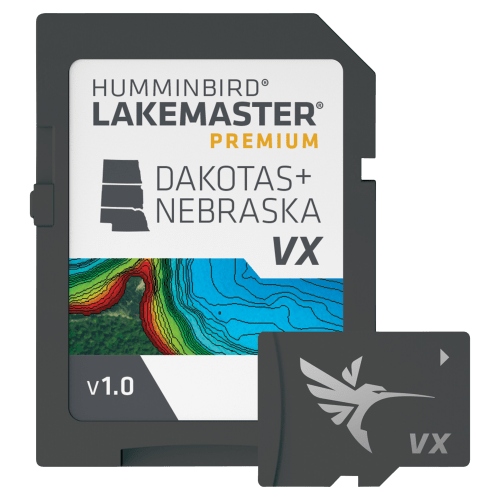 Humminbird LakeMaster Premium VX Digital Map Chart Card