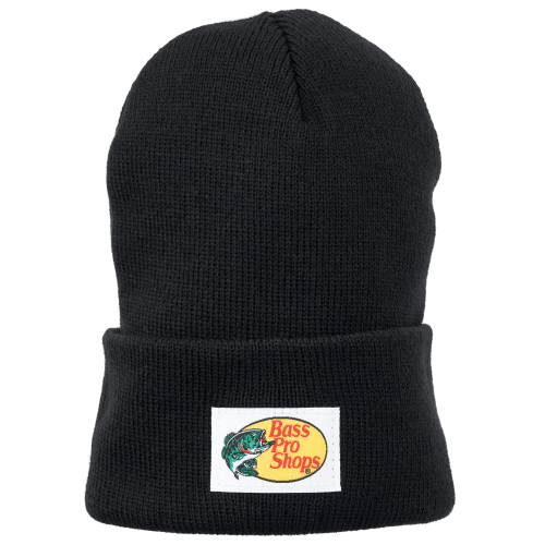 Bass Pro Shops Knit Sewn-On Logo Label Beanie for Kids