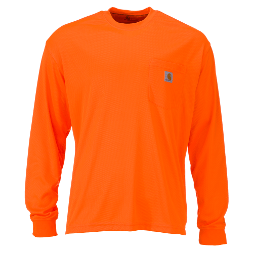 Carhartt Force Color-Enhanced Long-Sleeve T-Shirt for Men