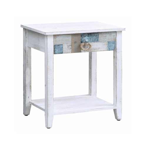 Crestview Collection Nautical 1-Drawer Accent Table