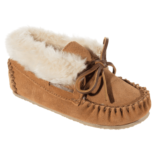 Minnetonka Moccasin Charley Slippers for Toddlers or Kids