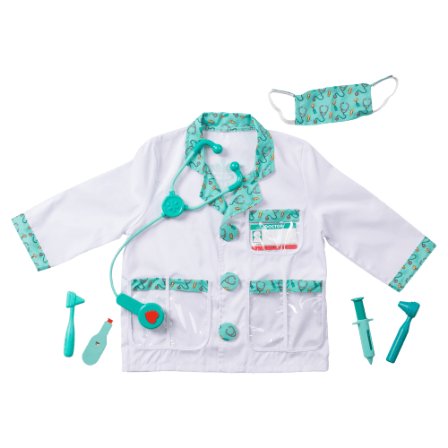 Melissa & Doug Doctor Role Play Costume Set for Kids