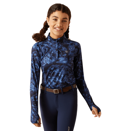 Ariat Lowell 2.0 Quarter-Zip Base-Layer Top for Kids