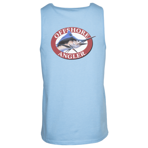 Offshore Angler Back Logo Tank Top for Men