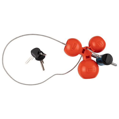 Curt Universal Tri-Ball Trailer Coupler Lock