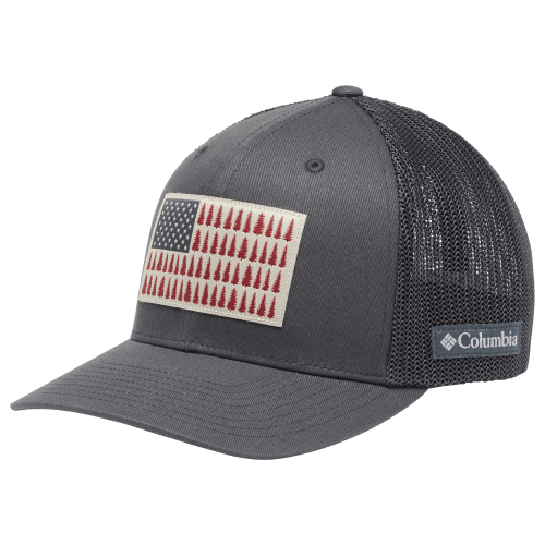 Columbia Mesh Tree Flag Ball Cap