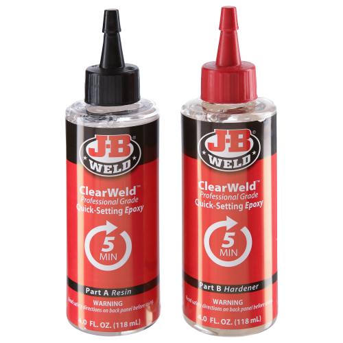 J-B Weld ClearWeld Pro 8-oz. Set