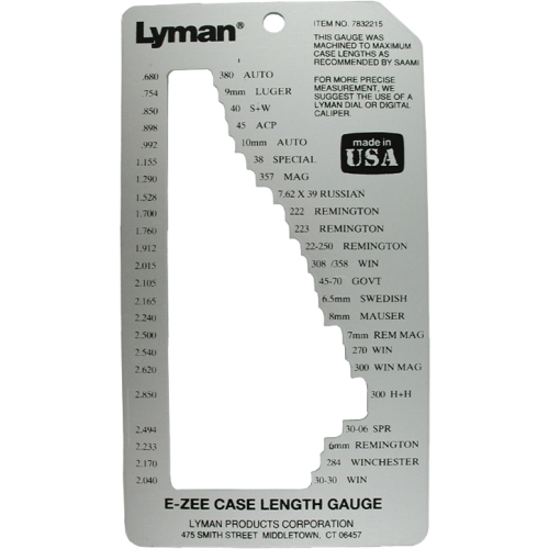 Lyman E-Zee Case Gauge II