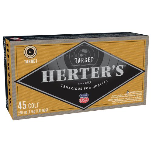 Herter's Target .45 Colt 250 Grain Handgun Ammo