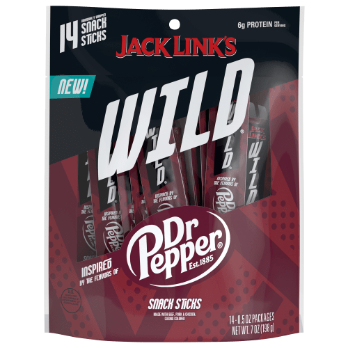 Jack Link's Wild Dr. Pepper Inspired Snack Sticks
