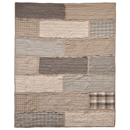 Donna Sharp Smoky Cobblestone Bedding Collection Quilted Throw