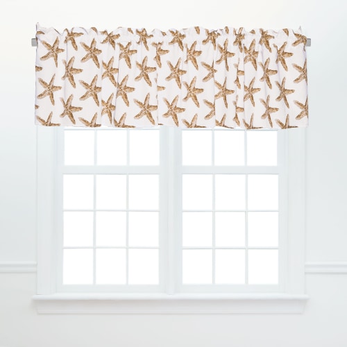 C&F Home Sandbridge Stars Valance Set
