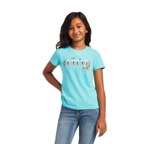 Ariat R.E.A.L. Cactus Short-Sleeve T-Shirt for Girls