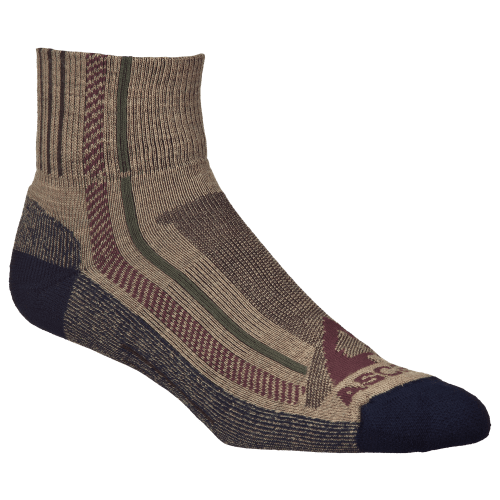 Ascend Hiker Quarter Socks for Men