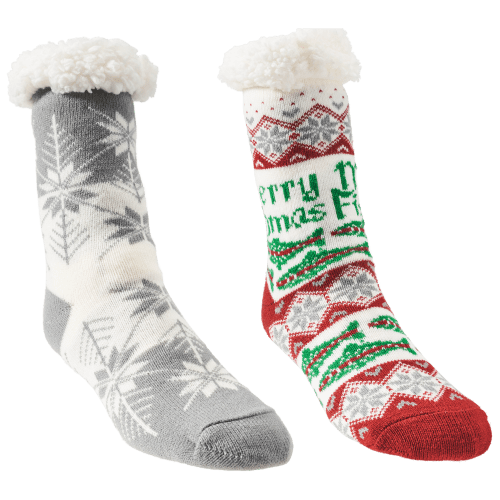 Natural Reflections Cozy Socks for Ladies 2-Pair Pack