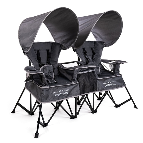 Baby Delight Go With Me Duo Deluxe Portable Double Chair for Kids