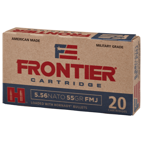 Frontier 5.56x45mm NATO 55 Grain Centerfire Rifle Ammo