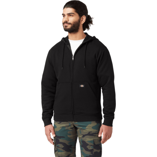 Dickies Midweight Fleece Full-Zip Hoodie for Men