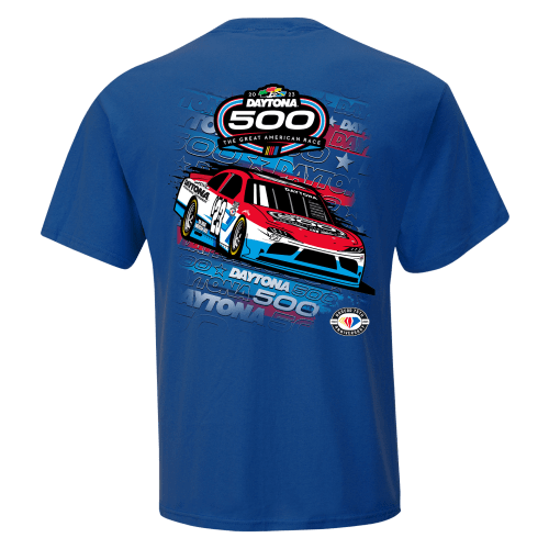 NASCAR Daytona 500 Retro Car Short-Sleeve T-Shirt for Men