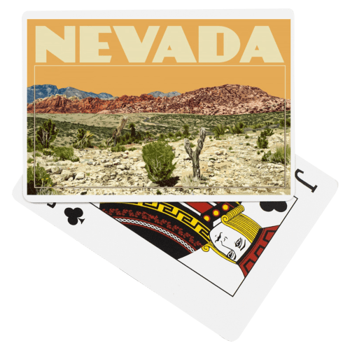 Lantern Press Nevada Red Rock Playing Cards