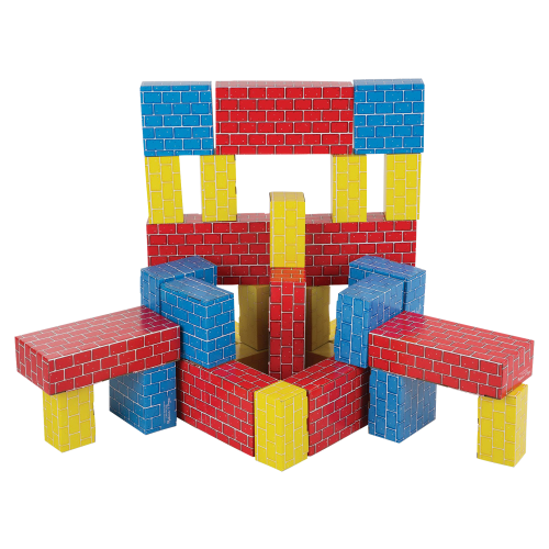 Melissa & Doug Deluxe Jumbo Cardboard Block 40-Piece Set